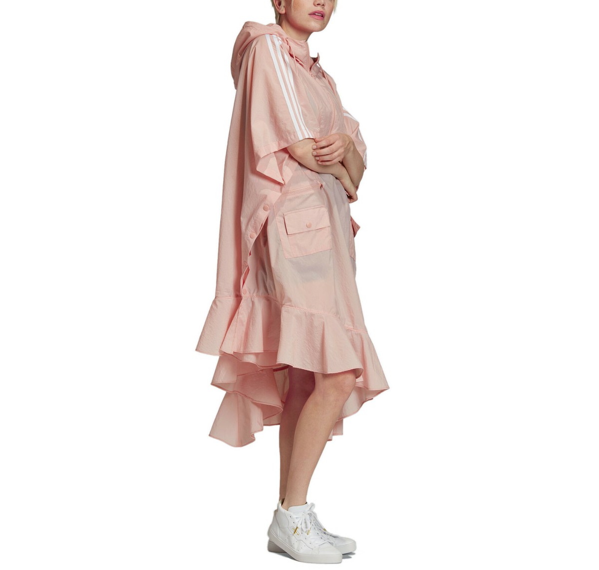 adidas Originals x J KOO Women's Oversized Trefoil Poncho
