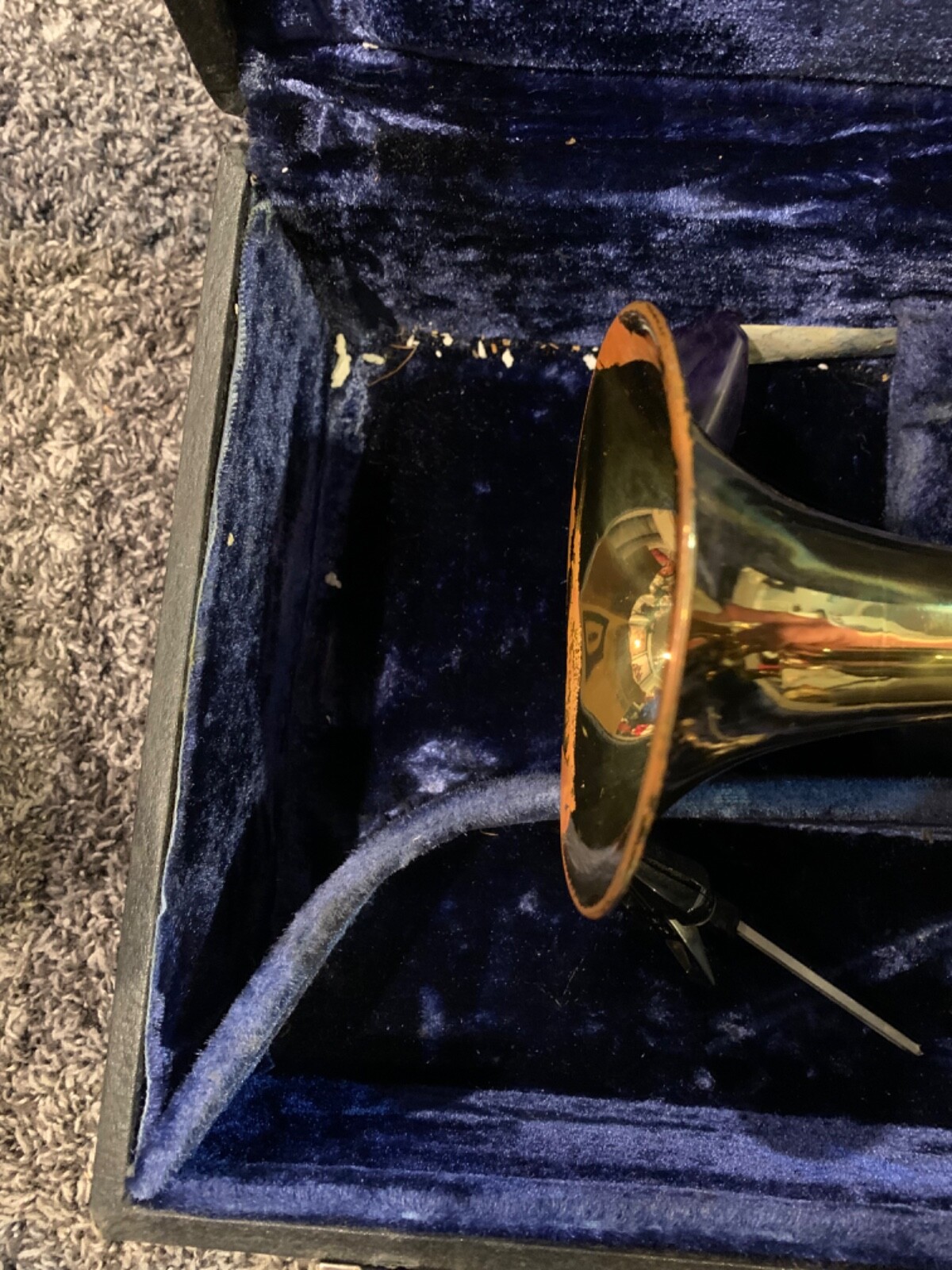 KING MUSICAL INSTRUMENTS CLEVELAND 602 HORN with ORIGINAL CASE