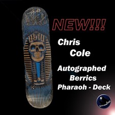 Original Signed Chris Cole Zero Pharaoh Deck ...