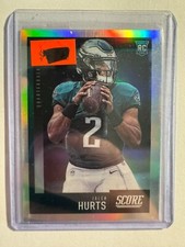 K240,864 - 2020 Score Silver #457 Jalen Hurts CHRONICLES