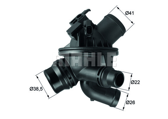 TM 21 103 MAHLE Thermostat, coolant for BMW