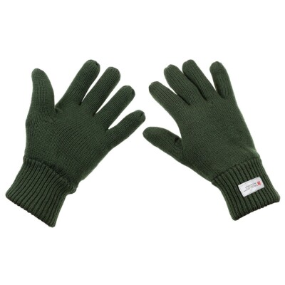 Strickhandschuhe, oliv 3M  Thinsulate  Insulation