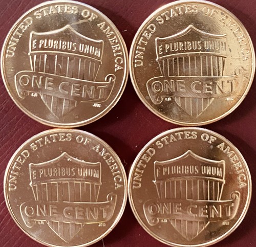 Centavos Lincoln Shield 2010 P&D - Gem Bu - Lote de cuatro, dos de cada uno - Imagen 3 de 4