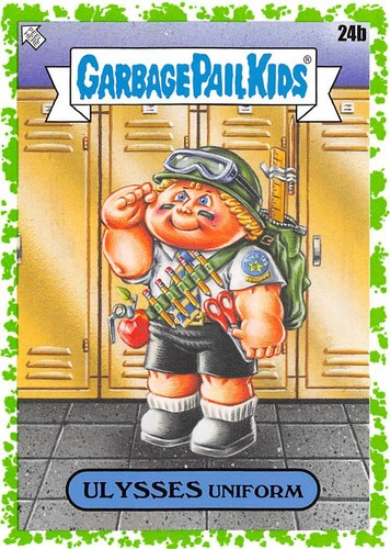 GARBAGE PAIL KIDS 2020 TARDE TO SCHOOL BORDO VERDE PARALLELO PICK-A-CARD GPK W@W - Foto 96 di 401