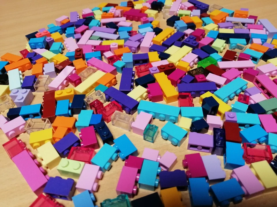 LEGO Großes Konvolut Legosteine - einreihige Steine FRIENDS / Bunte Stangen - Bild 2 von 4