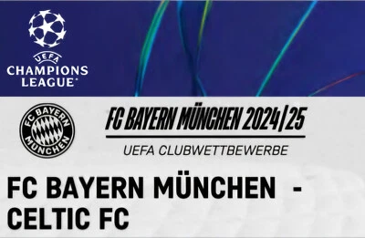 fc bayern münchen - celtic glasgow 2 Tickets - Bild 1 von 2