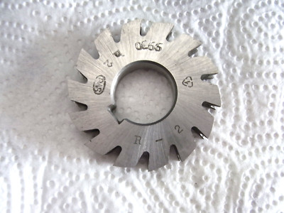 Halbkreisformfräser konkav R2 HSS 9930 PWS Halbrundfräser Halbkreisfräser WMW