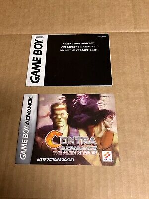 2002 Nintendo GBA Gameboy Advance ADVANCE WARS with BOX & Manual