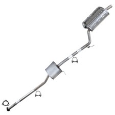 Stainless Resonator Muffler Exhaust Pipe Fits 2006-2007 Honda Accord 2.4l Sedan Stainless Resonator Muffler Exhaust Pipe Fits 2006-2007 Honda Accord 2.4l Sedan