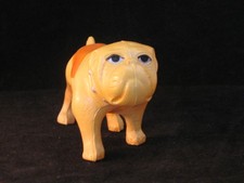 Vintage Celluloid Bull Dog from Junkyard Marked CV Made in USA - Looks New