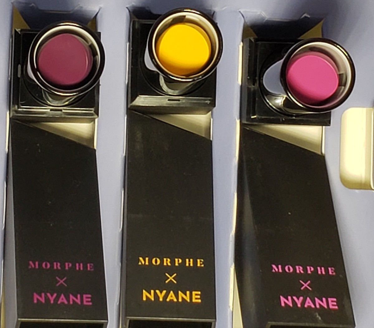 MORPHE X NYANE Fierce Fairytale LIPSTICK TRIO shades ZURI REINA