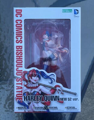 Harley Quinn Bishoujo Statue by Kotobukiya NIB 2016 DC Comics 52