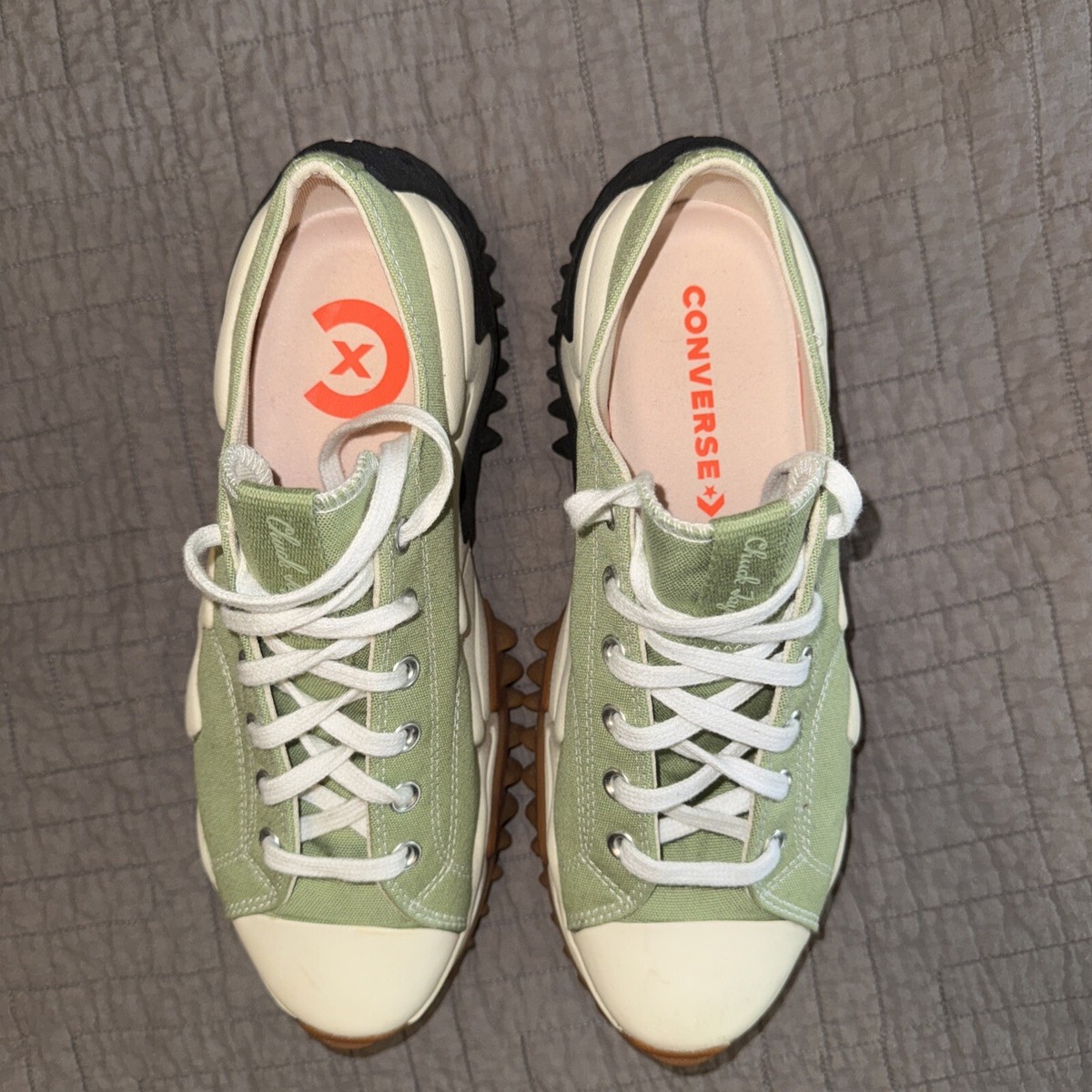 Converse Sneakers Mens 12 Green Run Star Motion Platform Lugged Outsole Sneakers Buy Converse Run Star Motion from £55.00 (Today) – Best  main image 2