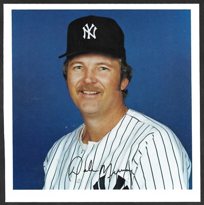 1983 Dale Murray NEW YORK YANKEES UNSIGNED 7-7/8 x 7-7/8 PICTURE