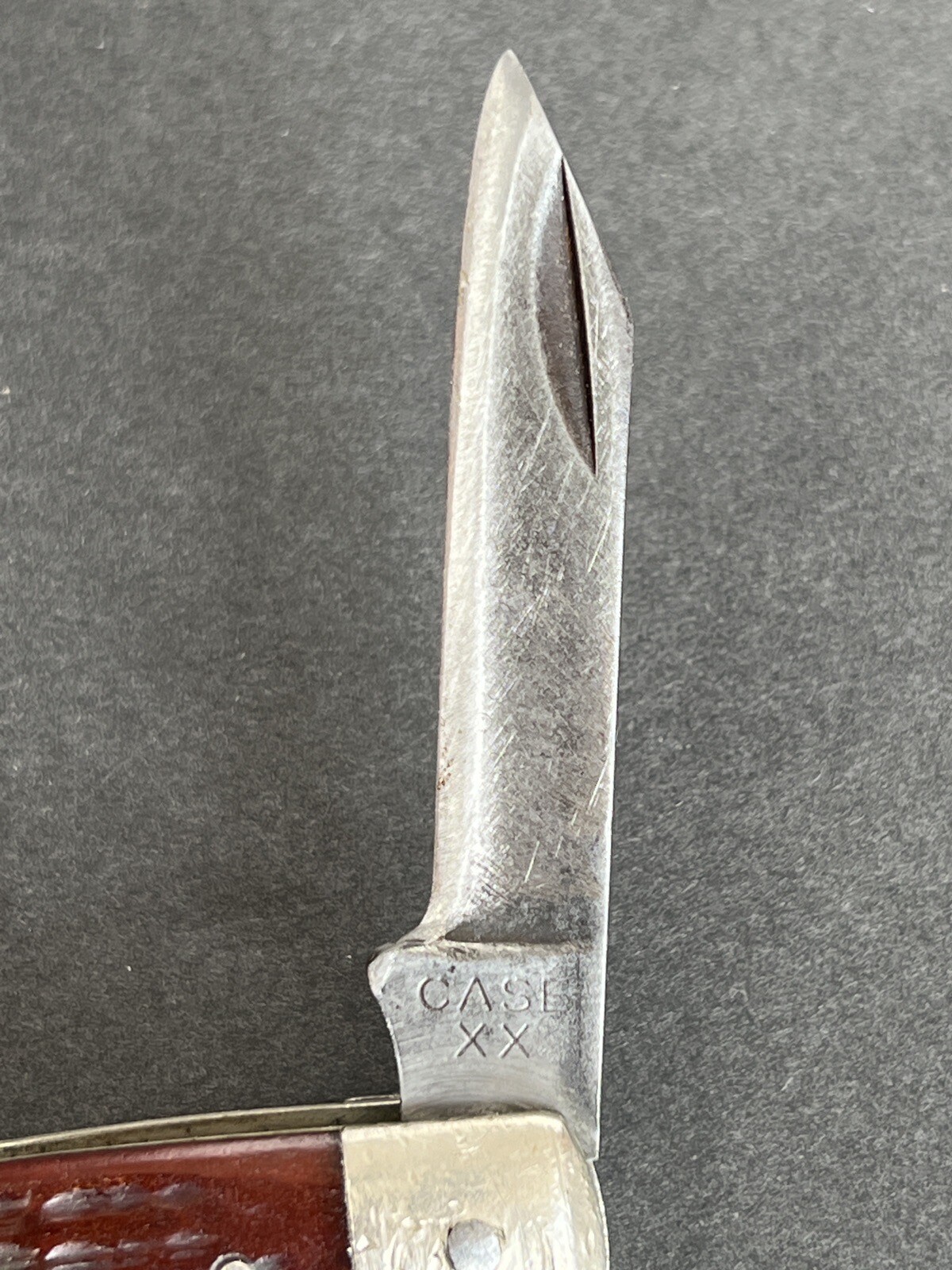 Vintage Case XX Redbone Moose Pattern Knife 6275 SP 194064 eBay