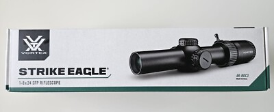 Vortex SE-1824-2 Strike Eagle 1-8x24mm BDC3 Reticle 30mm Tube Black Scope