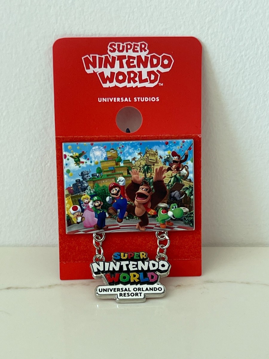 Universal Orlando Super Nintendo World Go Core Pin Art Mario Donkey Kong  Yoshi