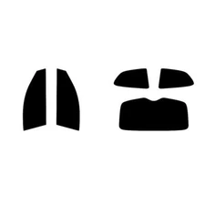 For Hyundai Accent 3-door Hatchback 2006-11 Full Pre Cut Window Tint Kit Film