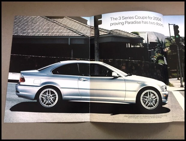 2004 BMW 3-Series Coupe 325Ci 330Ci 88-page Original Car Sales Brochure Catalog — 第 2/4 张图片