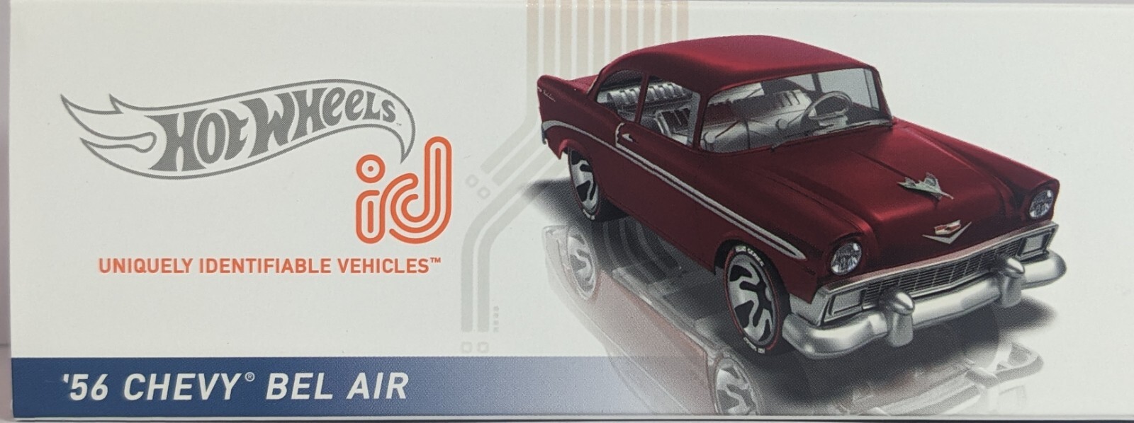 Hot Wheels id Uniquely Identifiable Vehicles Red 56 Chevy Bel Air eBay