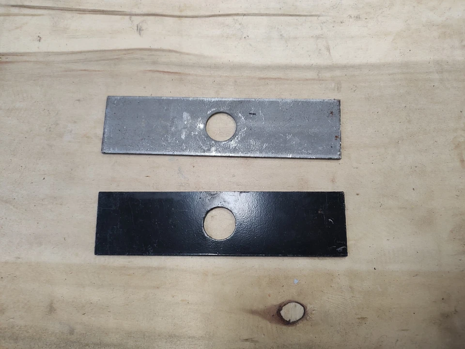 Lote de 137 hojas de borde, 8x2" agujero central 1", Oregon PP40139, 6477 Foto 2 de 4