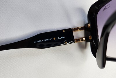 CAZAL LEGENDS MOD. 623/3 COL. 001 BLACK w GOLD TRIM