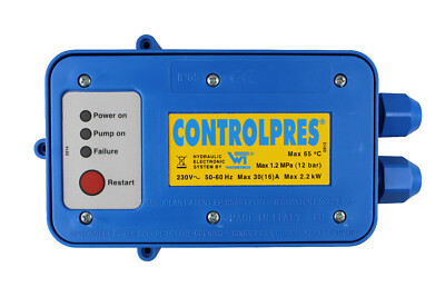 WaterTech Ersatzteil Elektronik-Box für Controlpres 230V Druckschalter