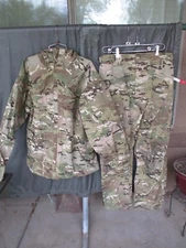 Wild Things Tactical OCP, Multicam HARD SHELL Gore Tex Rain Jacket & Pants LARGe