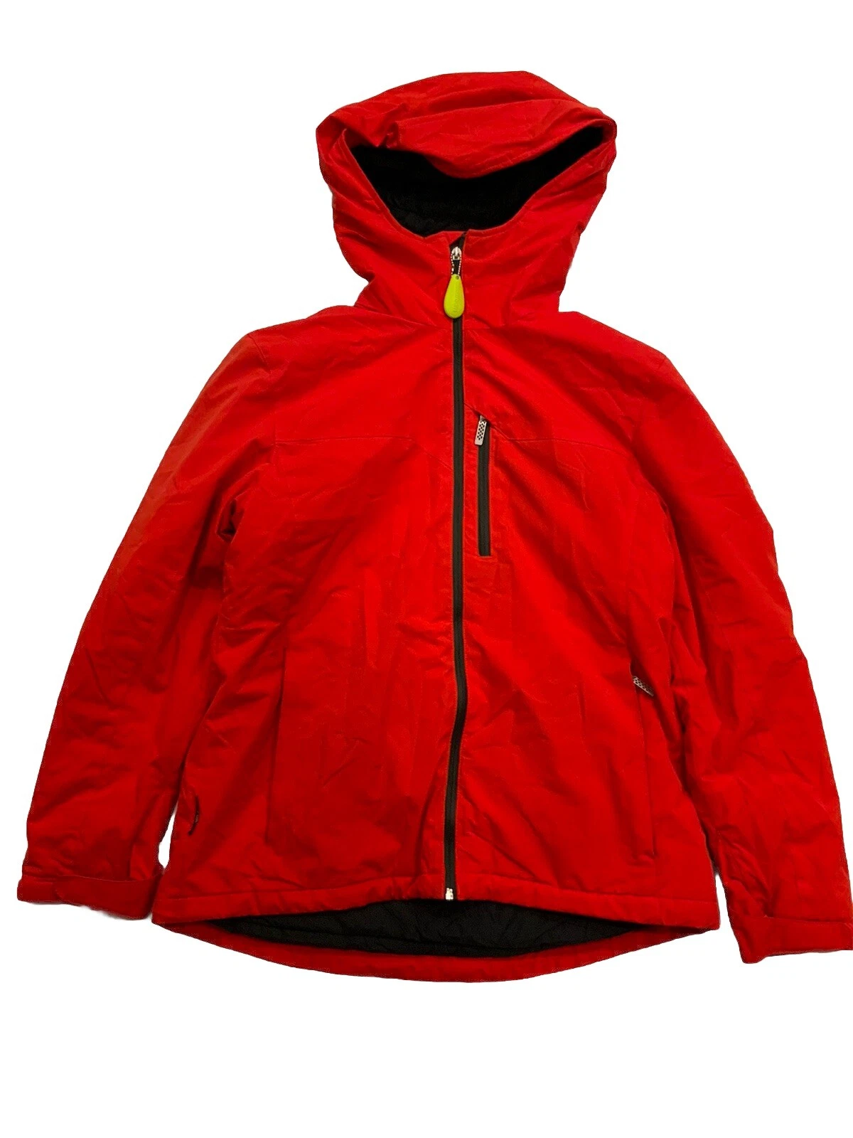Body Glove Mens Size Large Red Hooded Full-Zip Ski Snowboard Winter Jacket Coat