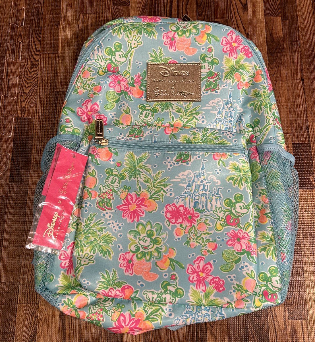 NWT LILLY PULITZER LOVES WALT DISNEY WORLD BACKPACK MICKEY  display picture 1