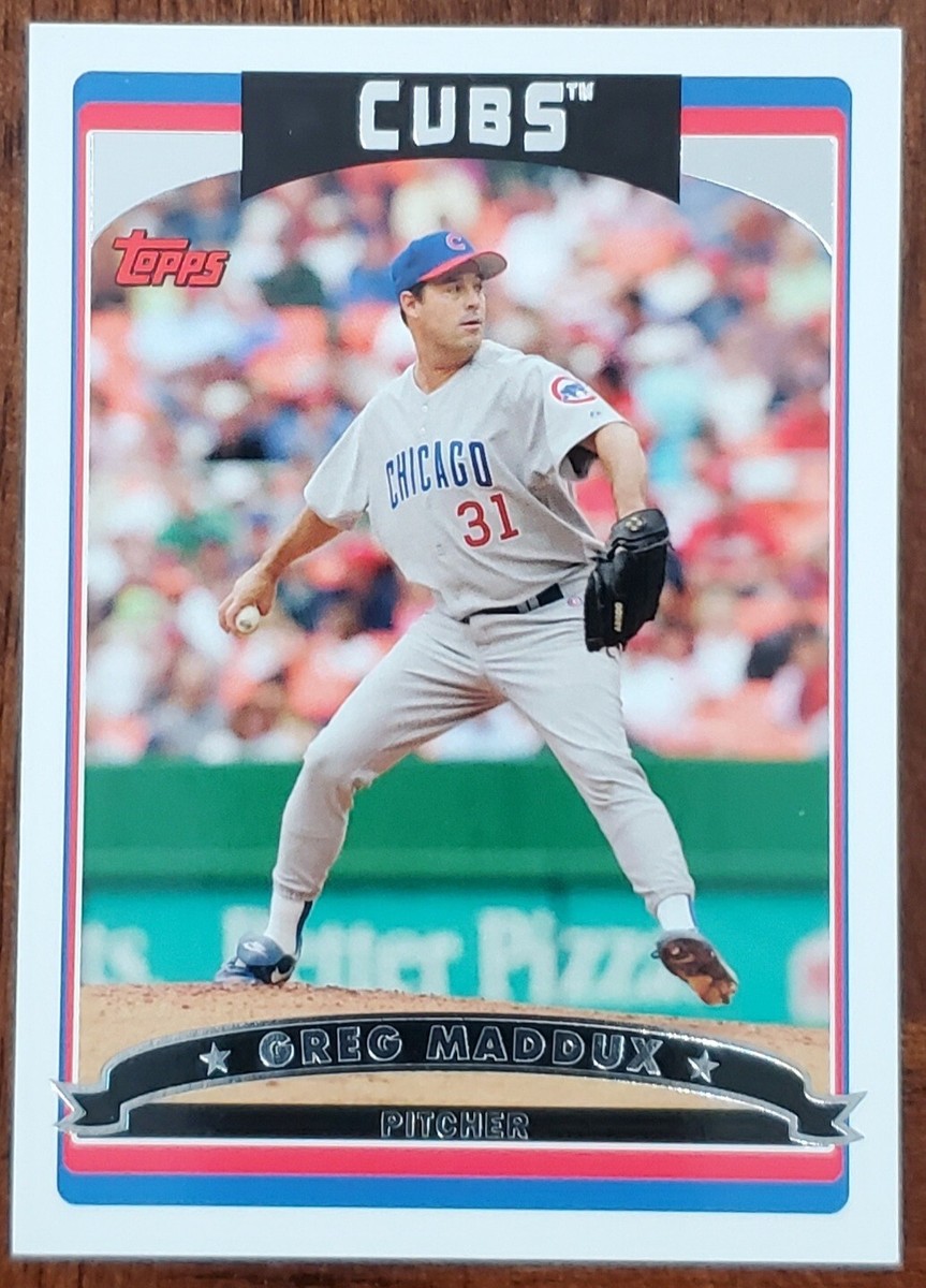 2006 TOPPS GREG MADDUX CHICAGO CUBS CARD #45 NM/MT | eBay