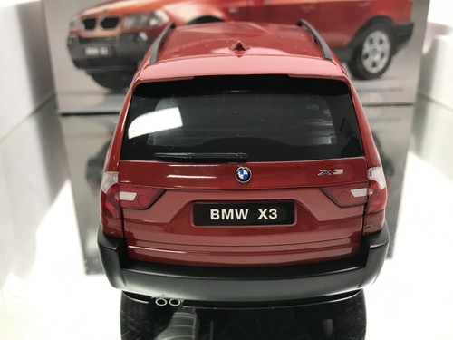 KYOSHO 08711R BMW E83 X3 3.0i -RED METALLIC 1:18- GOOD IN BOX - Imagen 9 de 14