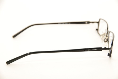 New Authentic Burberry B 1011 1001 Black 52mm Frames Eyeglasses Italy RX - Picture 5 of 7