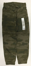 Falls Creek Green Camo Jogger Pants Boys Size Medium 8 