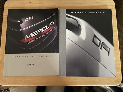 1997 Mercury DFI and Mariner DFI Boat Outboard Motor Sales Brochures