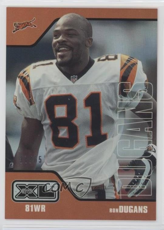 2002 Upper Deck XL Holofoil 37/65 Ron Dugans #110 wo2