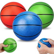 5 Inch Foam Mini Basketball Balls for Indoor Mini Hoops Set, Soft Squishy Bas...