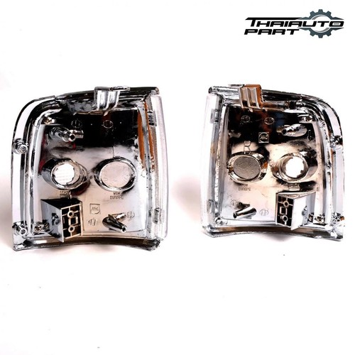 Front Corner Tail lamp Light Chrome LR For Isuzu TFR Holden Rodeo Pickup 91-97 - Picture 4 of 11