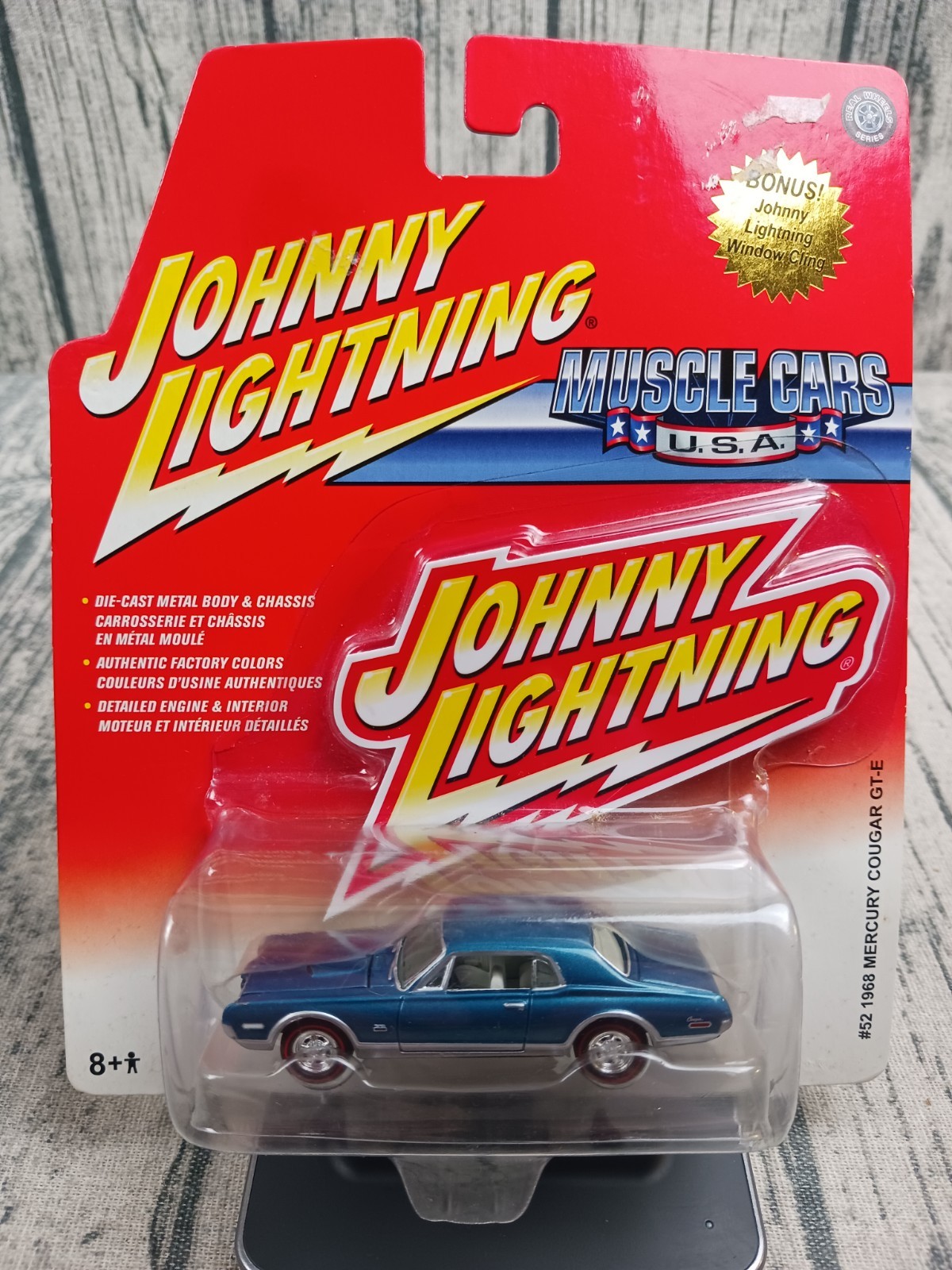 JOHNNY LIGHTNING - MUSCLE CARS U.S.A. #52: 1968 Mercury Cougar GT-E