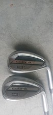 Cobra Snakebite SB X Wedges 52 Degrees and 60 Degrees KBS 80g Stiff Shaft.