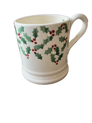 EMMA BRIDGEWATER KLEINE VERSTREUTE STECHPALME 1/2 PINT BECHER NEU