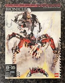 LEGO BIONICLE: Vezon & Fenrakk (8764) 100% Complete w/ Box & Manual