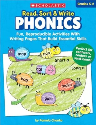 Lesen, Sortieren & Schreiben: Phonik: Spaß, reproduzierbare Aktivitäten mit Schreibseiten
