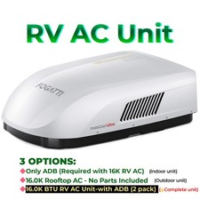 RV Air Conditioner 16K Heat Pump Rooftop RV A...