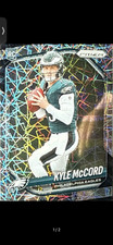 Panini Prizm 2025 Kyle McCord Rookie Philadelphia Eagles #377 NFL Card