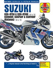 1989-1992 Suzuki GSX-R1100 Motorcycle Service Manual