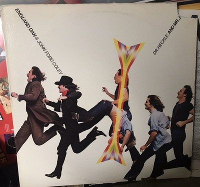 RARE Lp Record England Dan & John Ford Coley Dr Heckle And Mr Jive Good