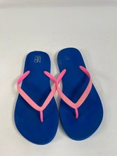 NOBO No Boundaries Women's Flip Flops Sandals Pink/Blue Size 7