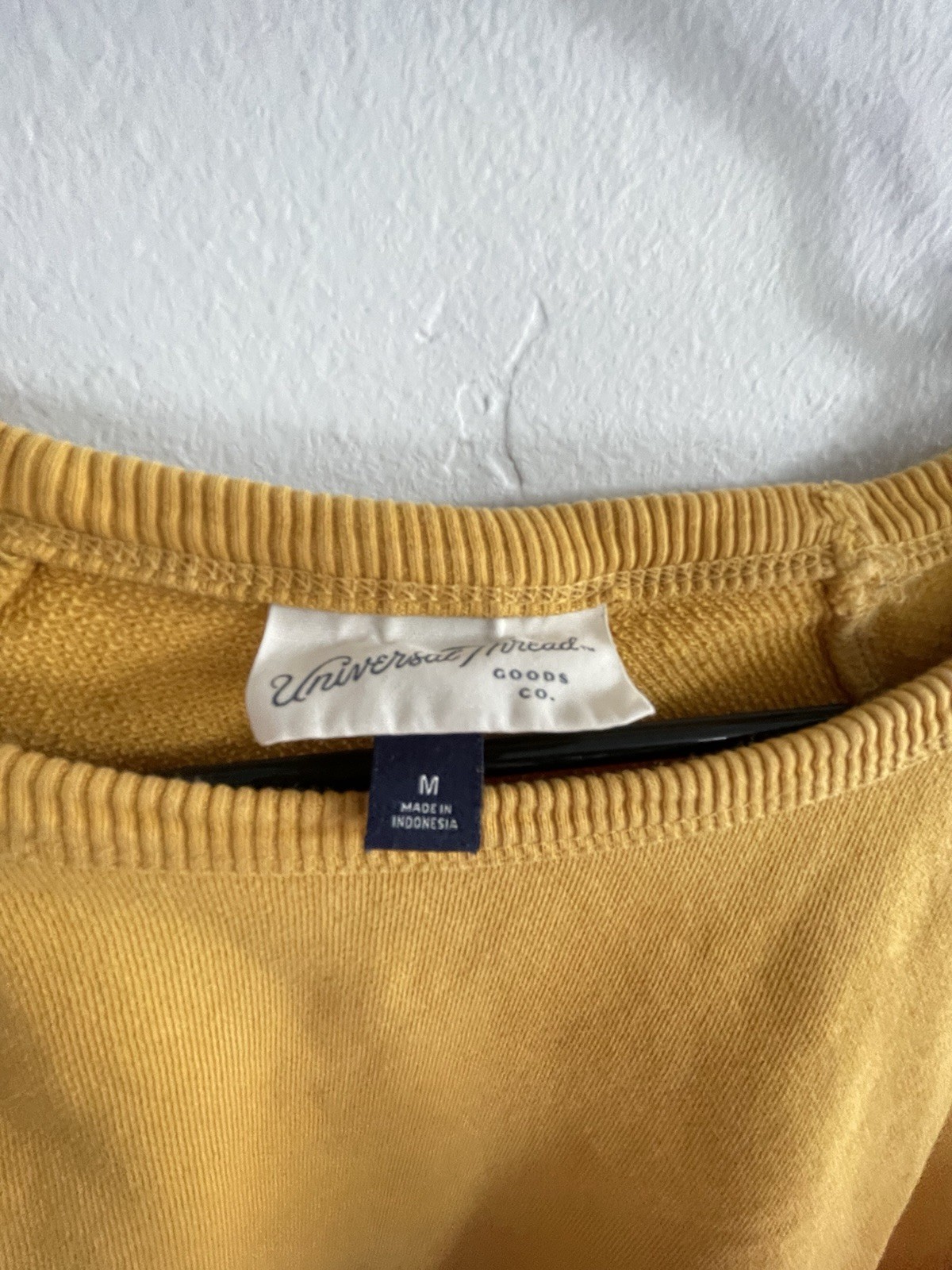 UNIVERSAL THREAD CREW NECK SOLID LS MUSTARD SWEAT… - image 3