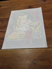Sid Vicious Vintage T-shirt transfer Genuine Original Rare 80s Sex Pistols